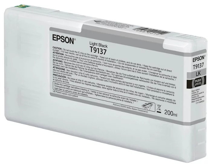 Картридж T9137/ C13T913700 (для Epson SureColor SC-P5000) серый