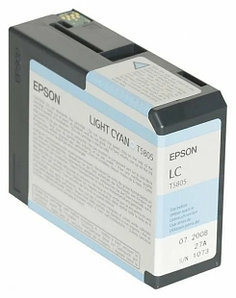 Картридж T5805/ C13T580500 (для Epson Stylus Pro 3800/ 3880) светло-голубой