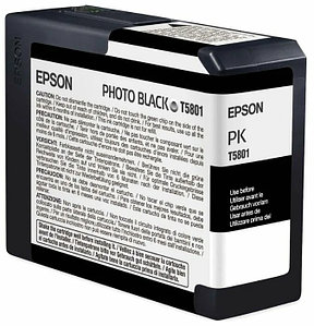 Картридж T5801/ C13T580100 (для Epson Stylus Pro 3800/ 3880) фото-чёрный