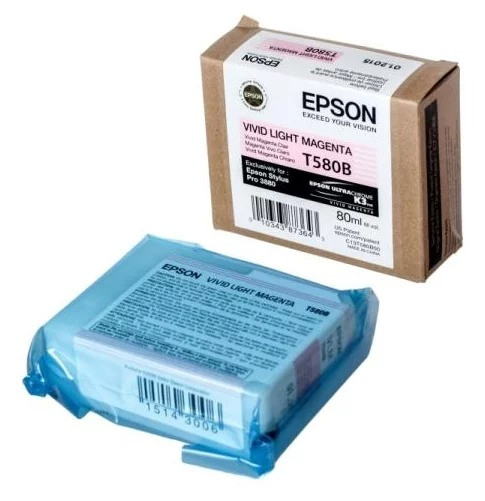 Картридж T580B/ C13T580B00 (для Epson Stylus Pro 3880) светло-пурпурный