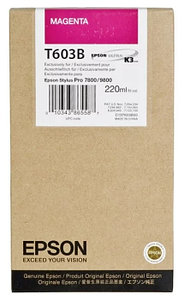 Картридж T603B/ C13T603B00 (для Epson Stylus Pro 7800/ 9800) пурпурный