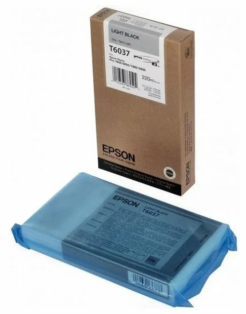 Картридж T6037/ C13T603700 (для Epson Stylus Pro 7800/ 7880/ 9800/ 9880) серый