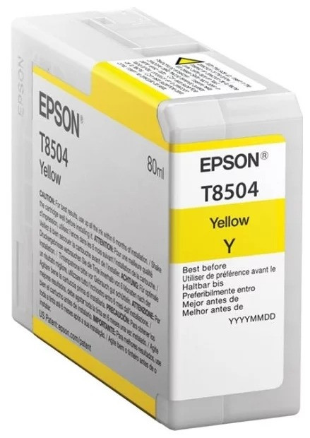 Картридж T8504/ C13T850400 (для Epson SureColor SC-P800) жёлтый