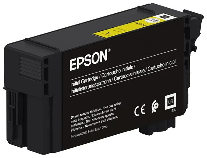 Картридж T40D4/ C13T40D440 (для Epson SureColor SC-T3100/ SC-T5100) жёлтый