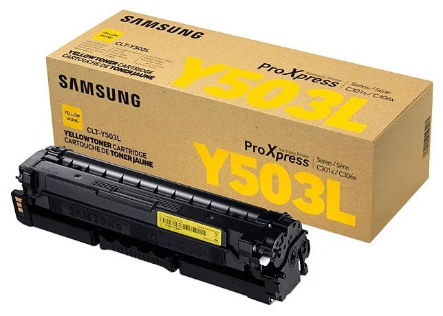 Картридж CLT-Y503L (для Samsung Xpress SL-C3010/ SL-C3060) жёлтый