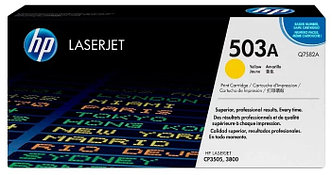 Картридж 503A/ Q7582A (для HP Color LaserJet CP3505/ 3800) жёлтый