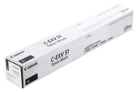 Картридж C-EXV51Bk/ 0481C002 (для Canon imageRUNNER Advance C5500/ C5535/ C5540/ C5550/ C5560) чёрный