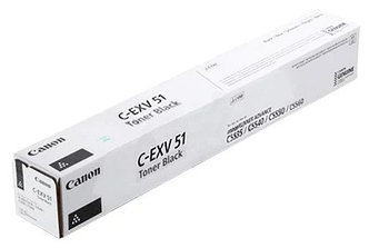 Картридж C-EXV51Bk/ 0481C002 (для Canon imageRUNNER ADVANCE C5535/ C5540/ C5550/ C5560) чёрный