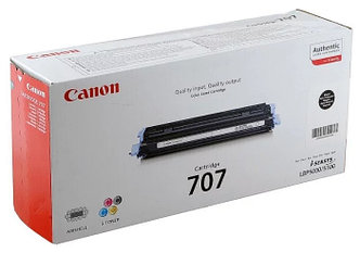 Картридж 707Bk/ 9424A004 (для Canon i-SENSYS LBP5000/ LBP5100) чёрный
