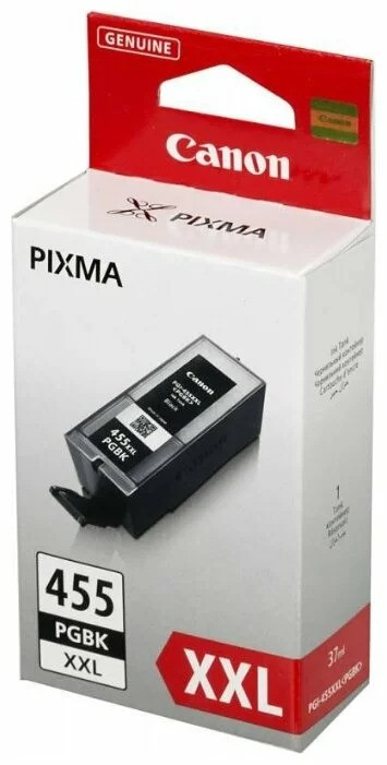 Картридж PGI-455PGBK XXL/ 8052B001 (для Canon PIXMA MX924/ iX6840) чёрный