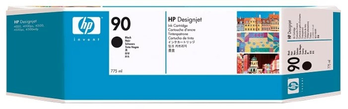 Картридж 90/ C5095A (для HP DesignJet 4000/ 4020/ 4500/ 4520) чёрный, тройная упаковка