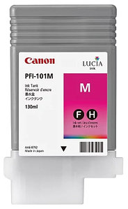 Картридж PFI-101M/ 0885B001 (для Canon imagePROGRAF iPF5000/ iPF5100/ iPF6000/ iPF6000s/ iPF6200) пурпурный
