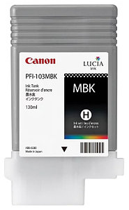 Картридж PFI-103MBk/ 2211B001 (для Canon imagePROGRAF iPF5000/ iPF5100/ iPF6100/ iPF6200) матовый чёрный