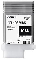 Картридж PFI-106MBk/ 6620B001 (для Canon imagePROGRAF iPF6300s/ iPF6400/ iPF6400s/ iPF6450) матовый чёрный