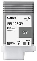 Картридж PFI-106GY/ 6630B001 (для Canon imagePROGRAF iPF6300/ iPF6300s/ iPF6350/ iPF6400/ iPF6400s) серый
