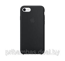 Чехол Silicone Case для Apple iPhone 7, 8, SE 2020 Чёрный