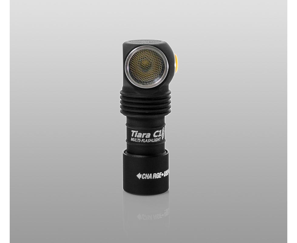 Фонарь Armytek Tiara C1 Magnet USB (тёплый свет) - фото 1 - id-p122902268