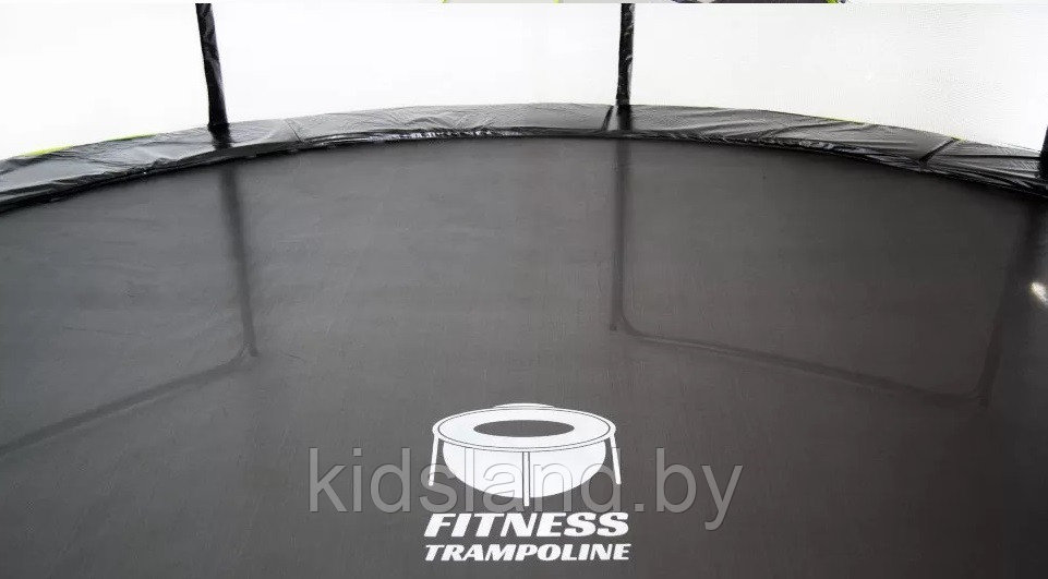 Батут Fitness Trampoline GREEN 12 FT Extreme Inside (374см) - фото 3 - id-p122903087