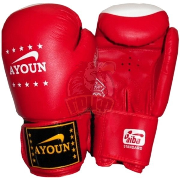 Перчатки боксерские Ayoun ПВХ (красный) (арт. 867)
