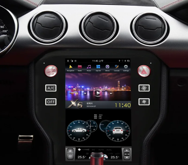 ШТАТНАЯ МАГНИТОЛА Ford Mustang 2014-2020 4Gb Ram, 64 Gb Android 10 - фото 2 - id-p98513070