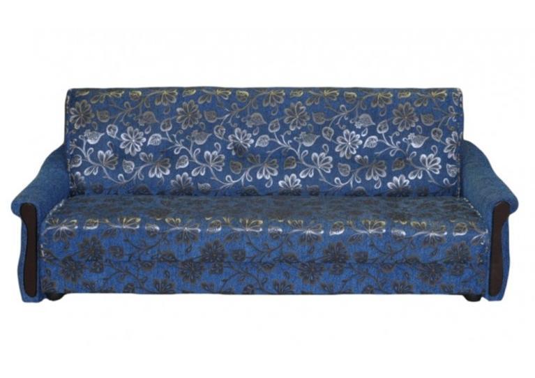 Прямой диван-кровать Крафт, Уют синий ППУ 140 гобелен, книжка