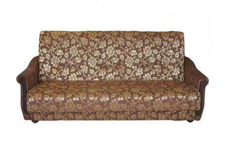 Прямой диван-кровать Крафт, уют коричневый Боннель 140 гобелен, книжка, фото 2