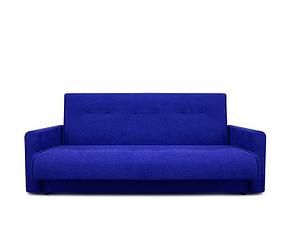 Прямой диван-кровать Крафт, Милан синий 120, механизм трансформации книжка, фото 2