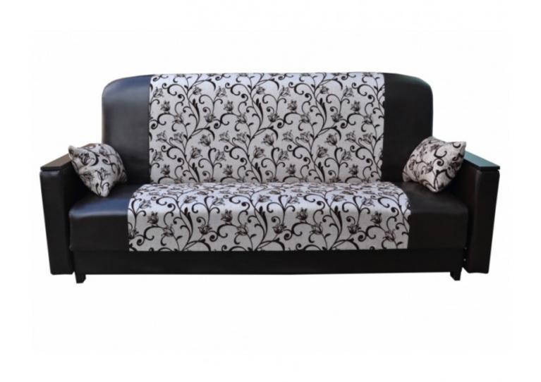 Прямой диван-кровать Крафт, катри кожа 140, механизм трансформации книжка