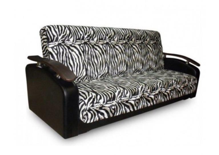 Прямой диван-кровать Крафт, Лидер Зебра 120 , механизм трансформации книжка