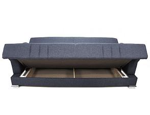 Прямой диван-кровать Крафт, Диван Дели серый, механизм трансформации книжка, фото 3