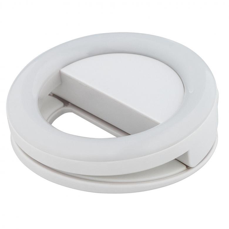 Светодиодное кольцо для селфи (все цвета!) Белый - фото 1 - id-p122919710