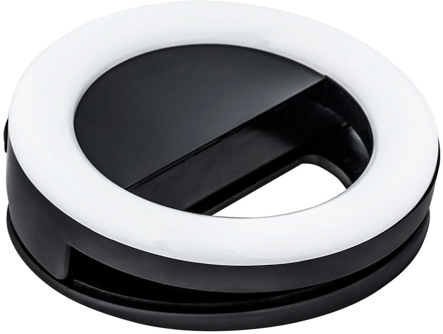 Светодиодное кольцо для селфи (все цвета!) Черный - фото 1 - id-p122919711