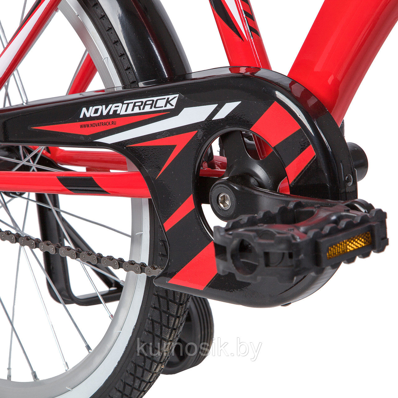 Подростковый велосипед Novatrack Turbo 20" - фото 4 - id-p122922395