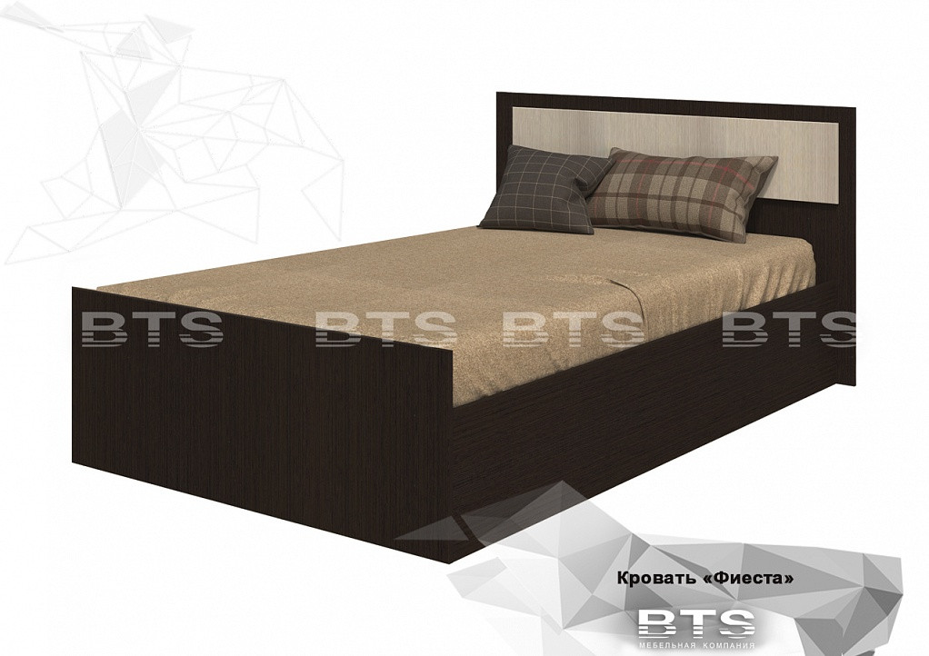 Кровать ФИЕСТА 1.4 м. BTS - фото 1 - id-p122922574