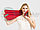 Подушка - шарф для путешествий Travel Pilows The Internal Support Красный, фото 5