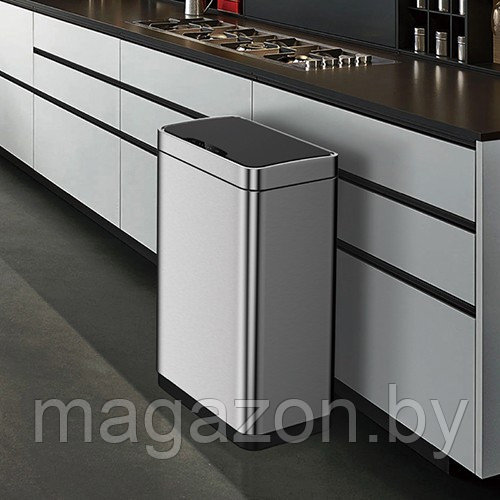 Сенсорное мусорное ведро JAVA Vagas 12L Matt Steel, V28-12L-MS - фото 9 - id-p122930917