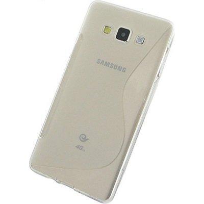 Чехол для Samsung Galaxy A7 (A700F) силикон TPU Case, прозрачный, фото 2