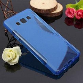 Чехол для Samsung Galaxy A7 (A700F) силикон Experts TPU Case, синий