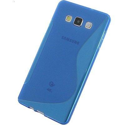 Чехол для Samsung Galaxy A7 (A700F) силикон TPU Case, синий, фото 2
