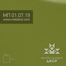 Фасад в пластике HPL МП  01.07.19 (оливковый темный глянец)