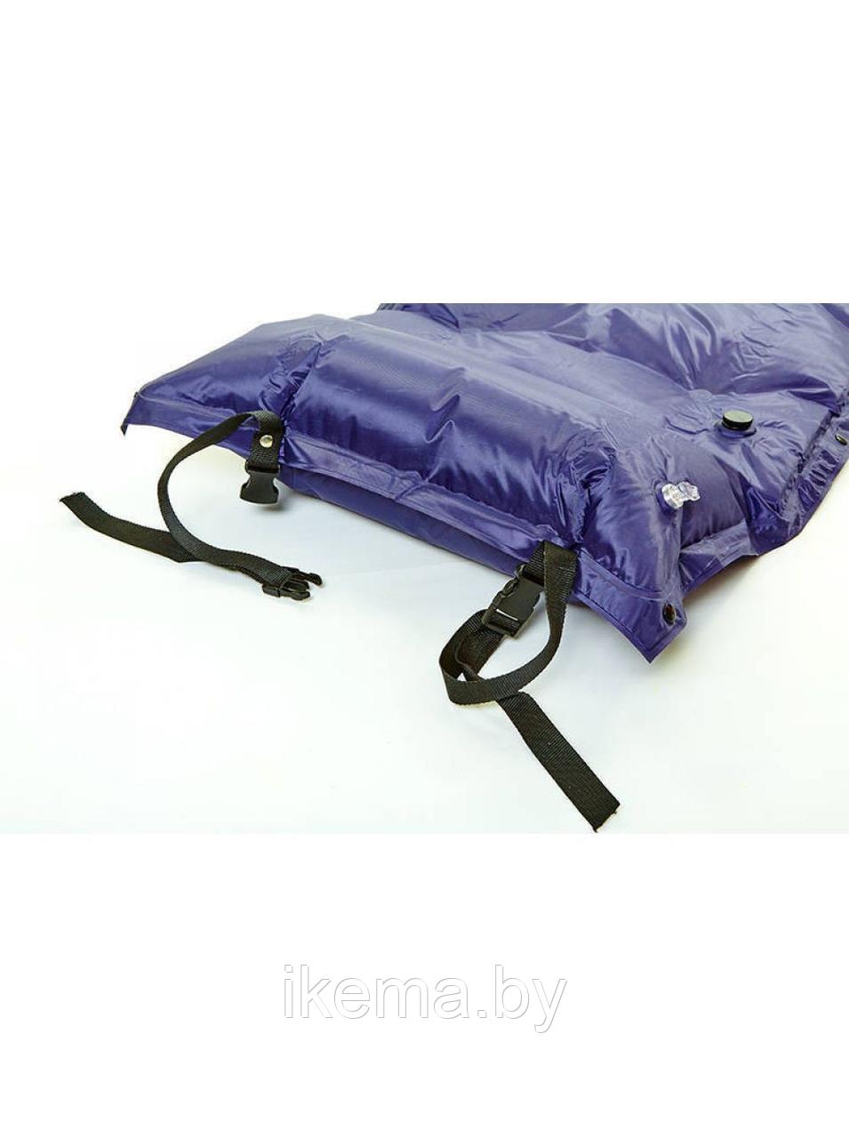 Матрас туристический самонадувающийся с подушкой 190х80х2,5 см. ( SY-118) - фото 3 - id-p115970539