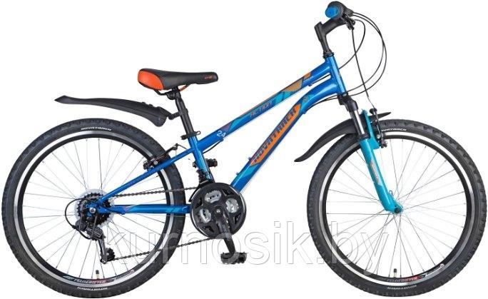 Подростковый велосипед Novatrack Action 24" синий