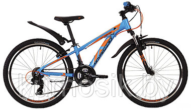 Подростковый велосипед Novatrack Extreme 24" AL синий