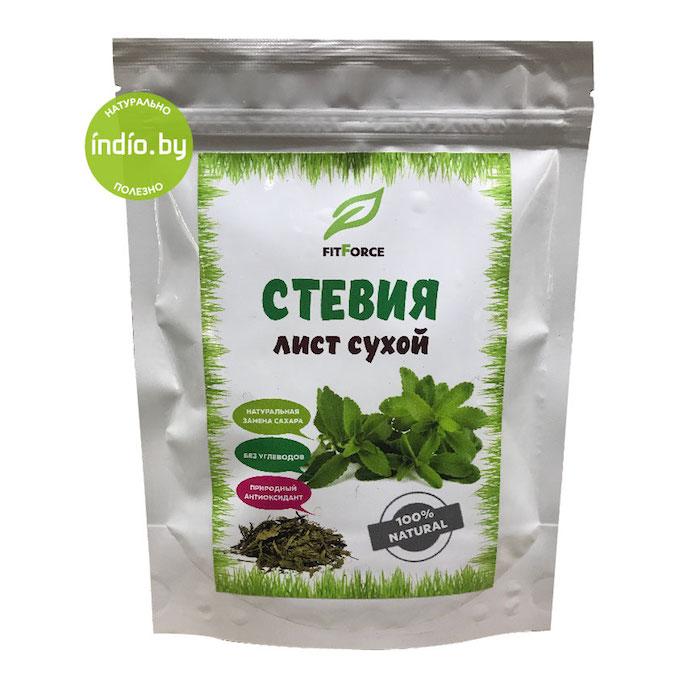 Стевия лист сухой, FitForce 50 г