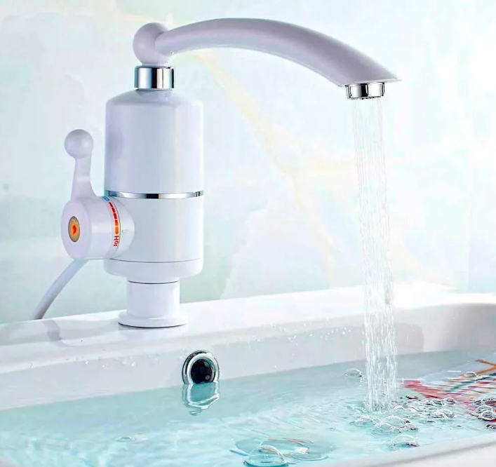Проточный электрический водонагреватель Instant Electric Heating Water Faucet - фото 2 - id-p121291766