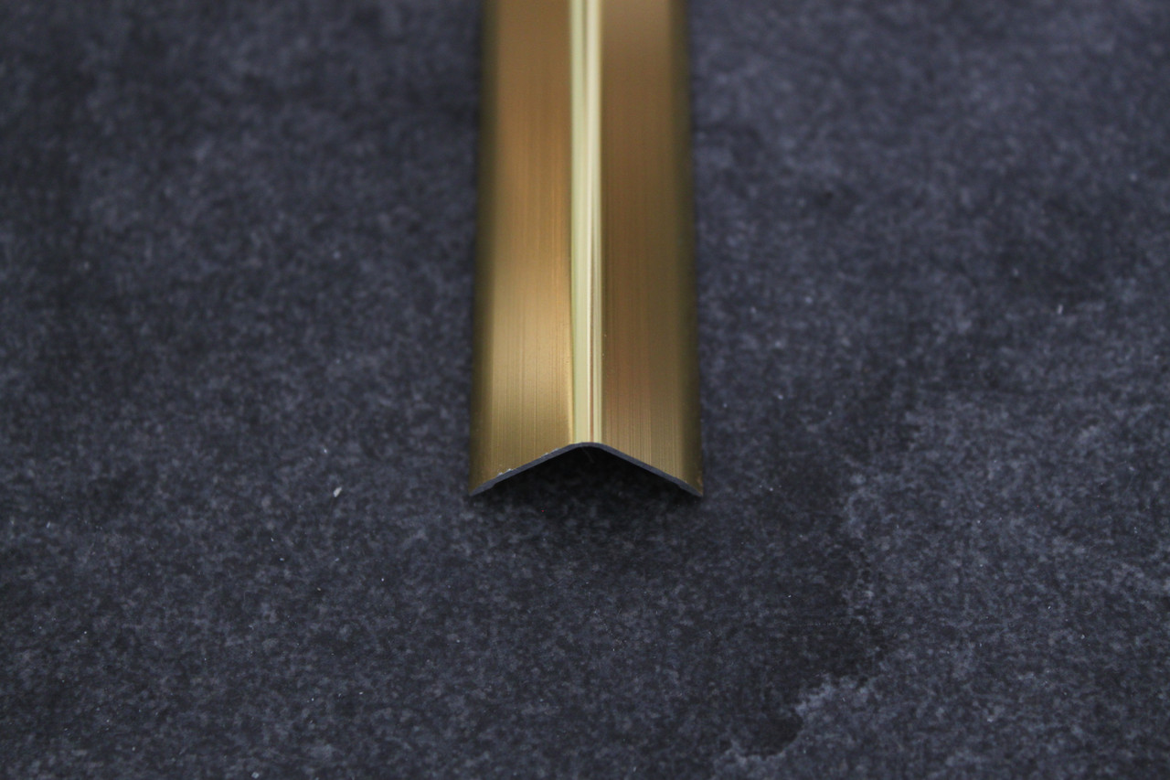 Уголок алюминиевый 15х15 золото глянец 2,7м - фото 3 - id-p122952222