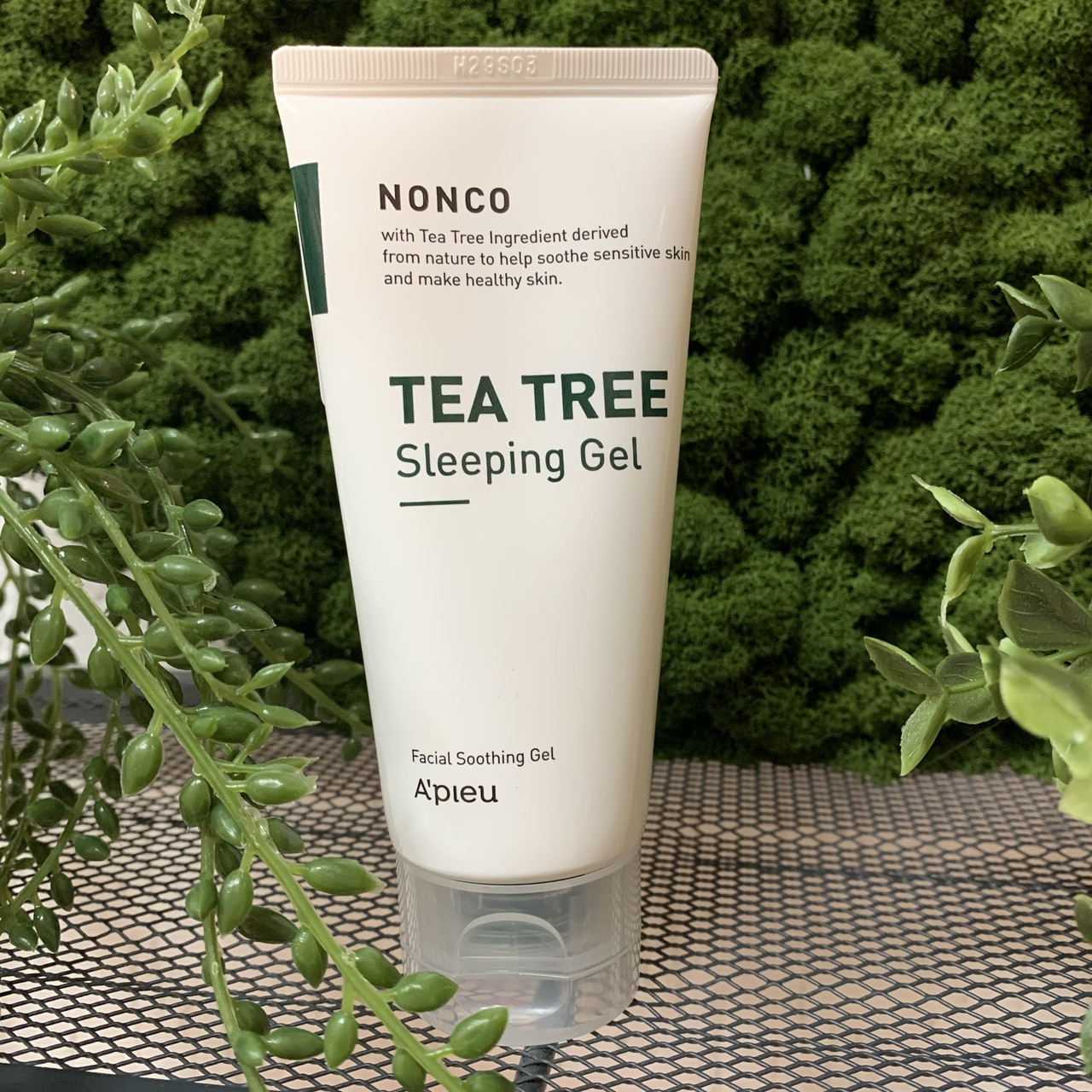 Ночной гель с маслом чайного дерева для проблемной кожи A'PIEU NonCo Tea Tree Sleeping Gel, 80 мл