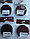 Карманное зеркальце дорожное "Печенье", круглое, 65 мм, арт. ag-014, фото 5