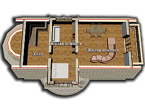 План 2-го этажа (мансарда)