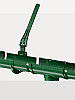 Крепление регулируемое для кронштейна желоба водосточной системы Docke DACHA цвет зеленый